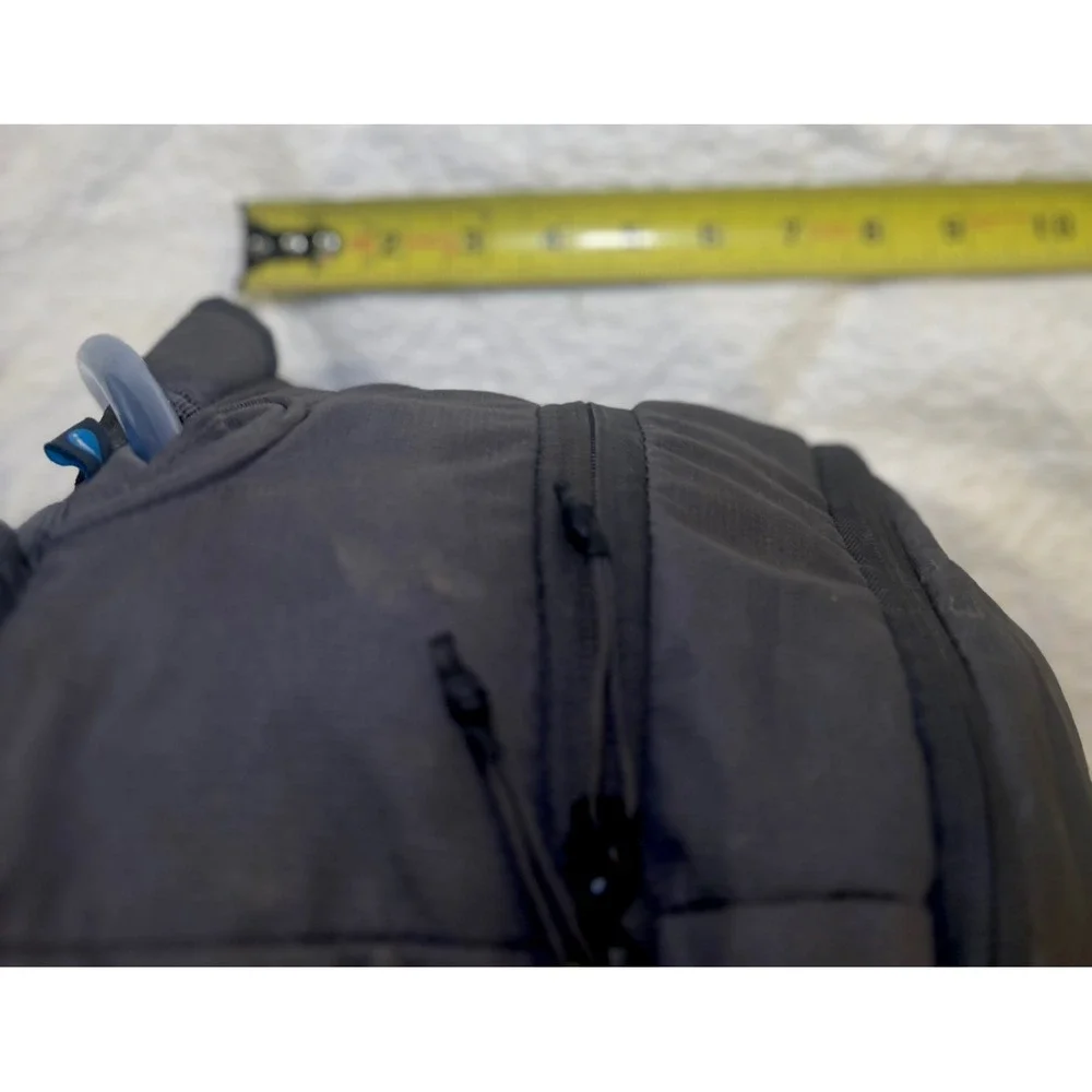 Quest Hydration Backpack Gray Hiking Daypack with Water Reservoir Bladder